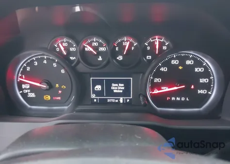 2025 Chevrolet Silverado 1500 2Wd Standard Bed Custom из США, поврежденный, VIN 1GCRABEK7SZ156285